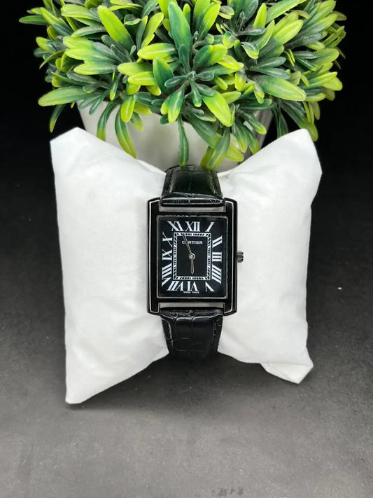 Cartier Tank Rectangular Strap Watch AXIOM