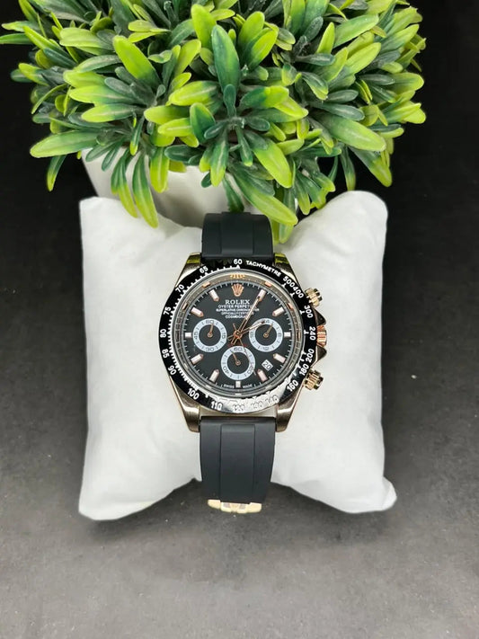Rolex Cosmograph Daytona Chronograph Watch - Black Dial AXIOM