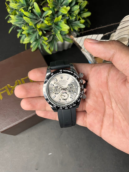 Rolex Cosmograph Daytona Chronograph Watch - Silver Dial AXIOM