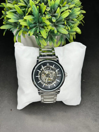 WEIJUAN Men's Automatic Skeleton Watch AXIOM
