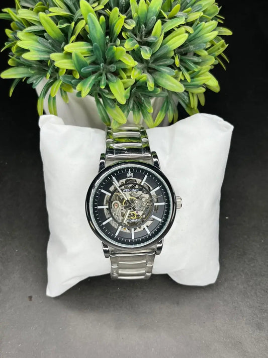 WEIJUAN Men's Automatic Skeleton Watch AXIOM
