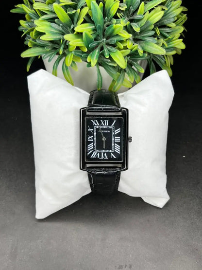 Cartier Tank Rectangular Strap Watch AXIOM