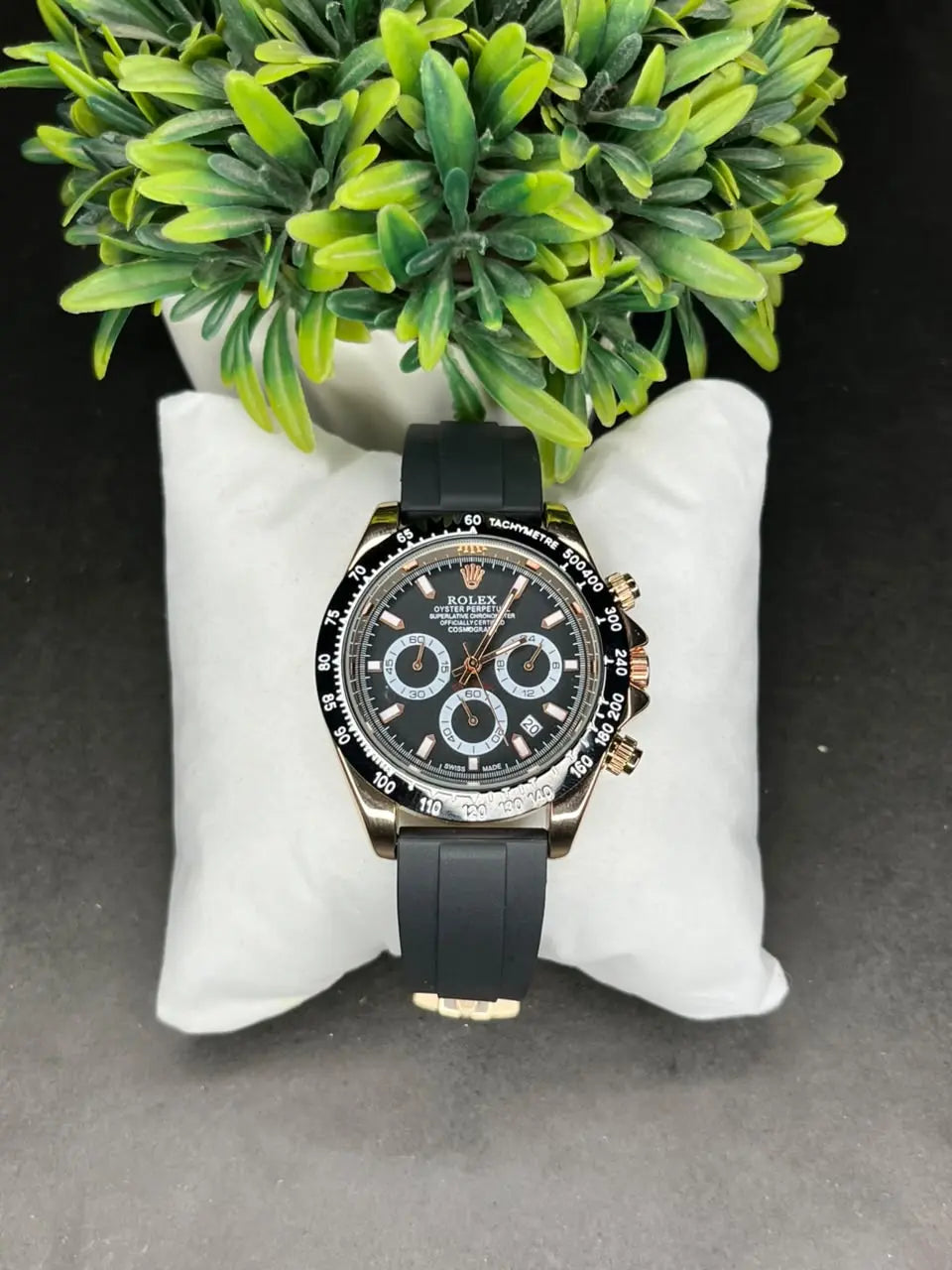 Rolex Cosmograph Daytona Chronograph Watch - Black Dial AXIOM