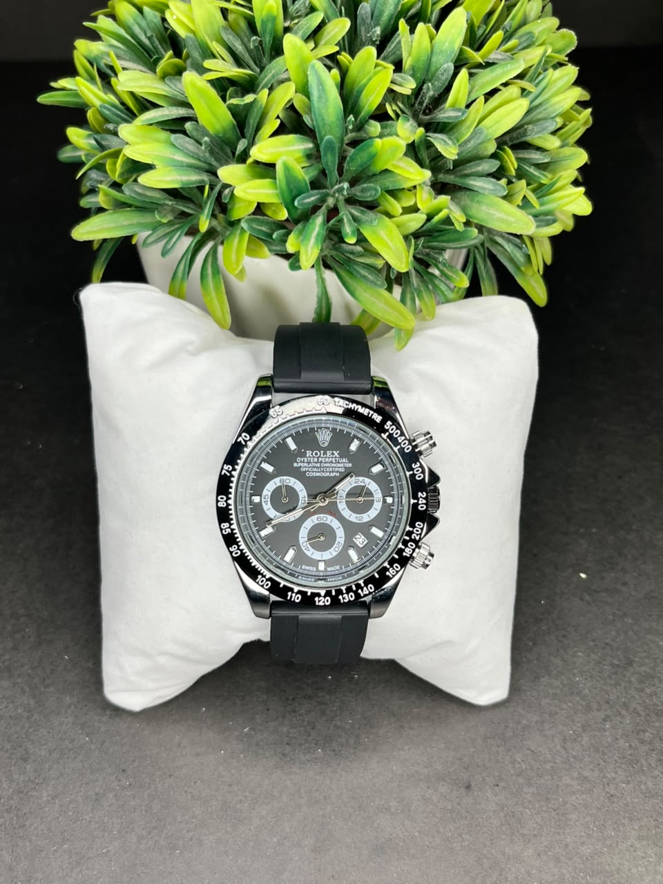 Rolex Cosmograph Daytona Chronograph Watch - Silver Dial AXIOM