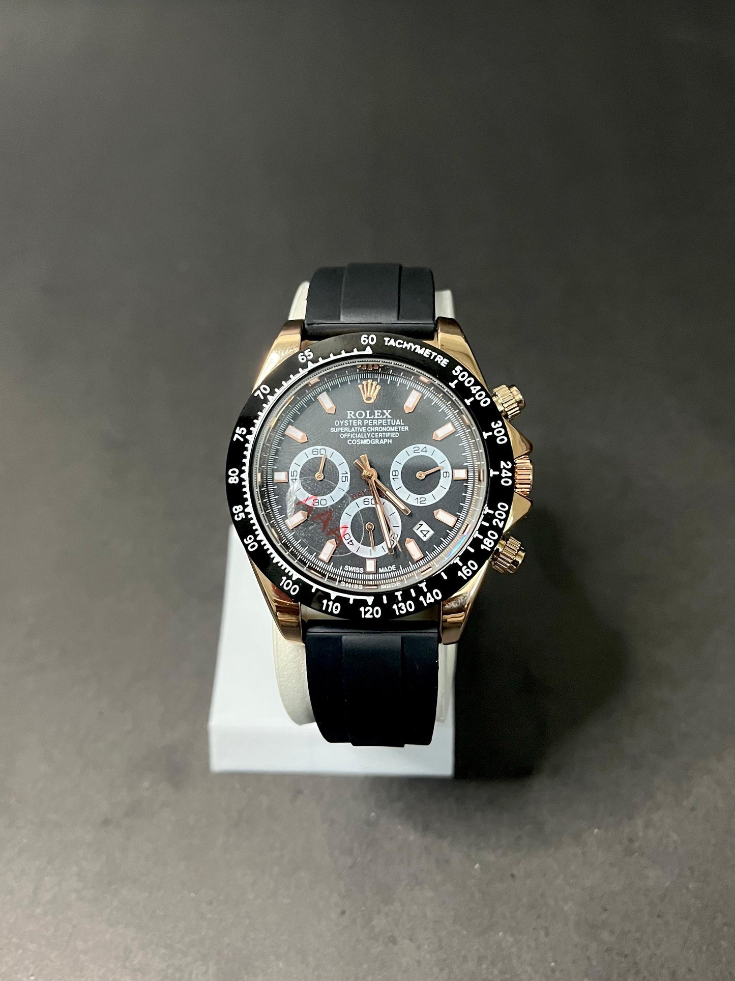 Rolex Cosmograph Daytona Chronograph Watch - Black Dial