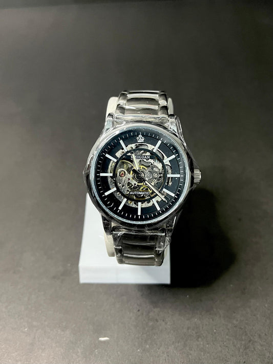 WEIJUAN Men's Automatic Skeleton Watch