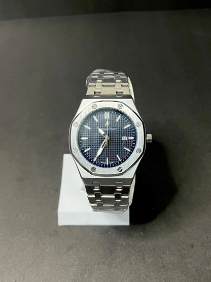 AP Royal Oak–Black Tapisserie Dial AXIOM